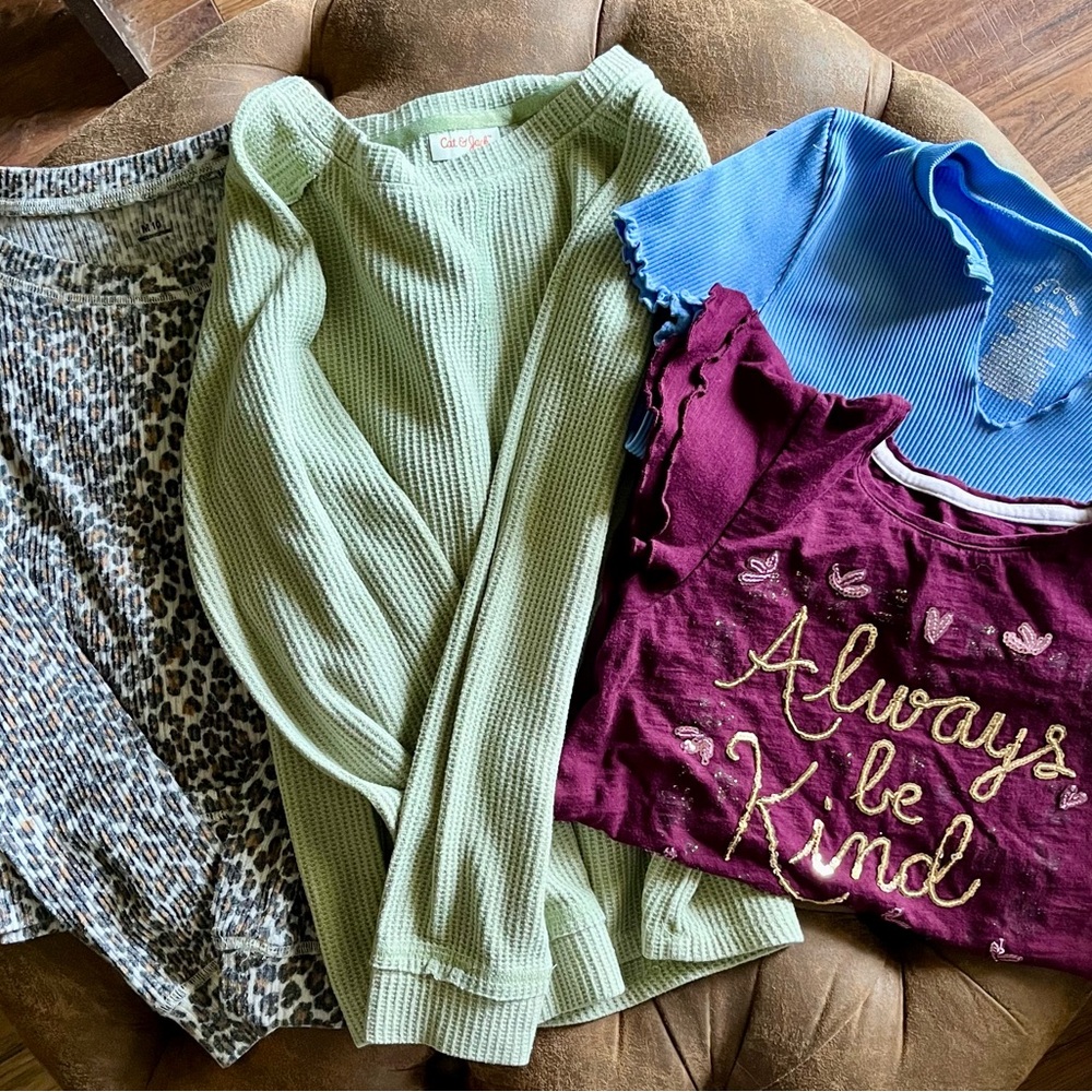 Girls size 10 shirt lot